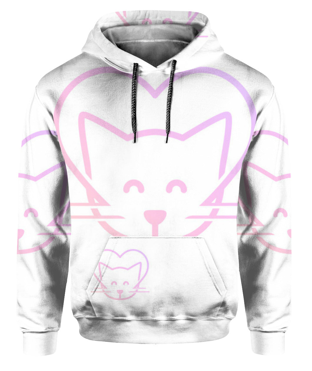 AOP Unisex Hoodie - Soft Felt Standard
