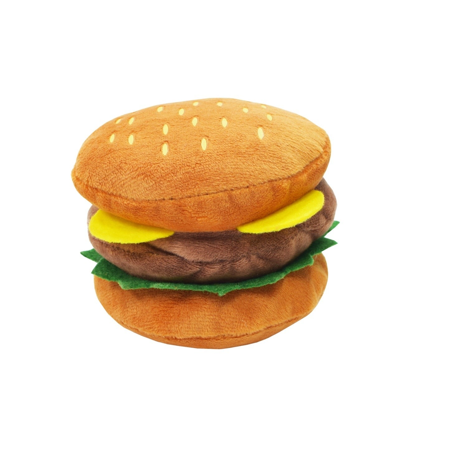 Dog Toy Plushies - Burgers, Brews, and More